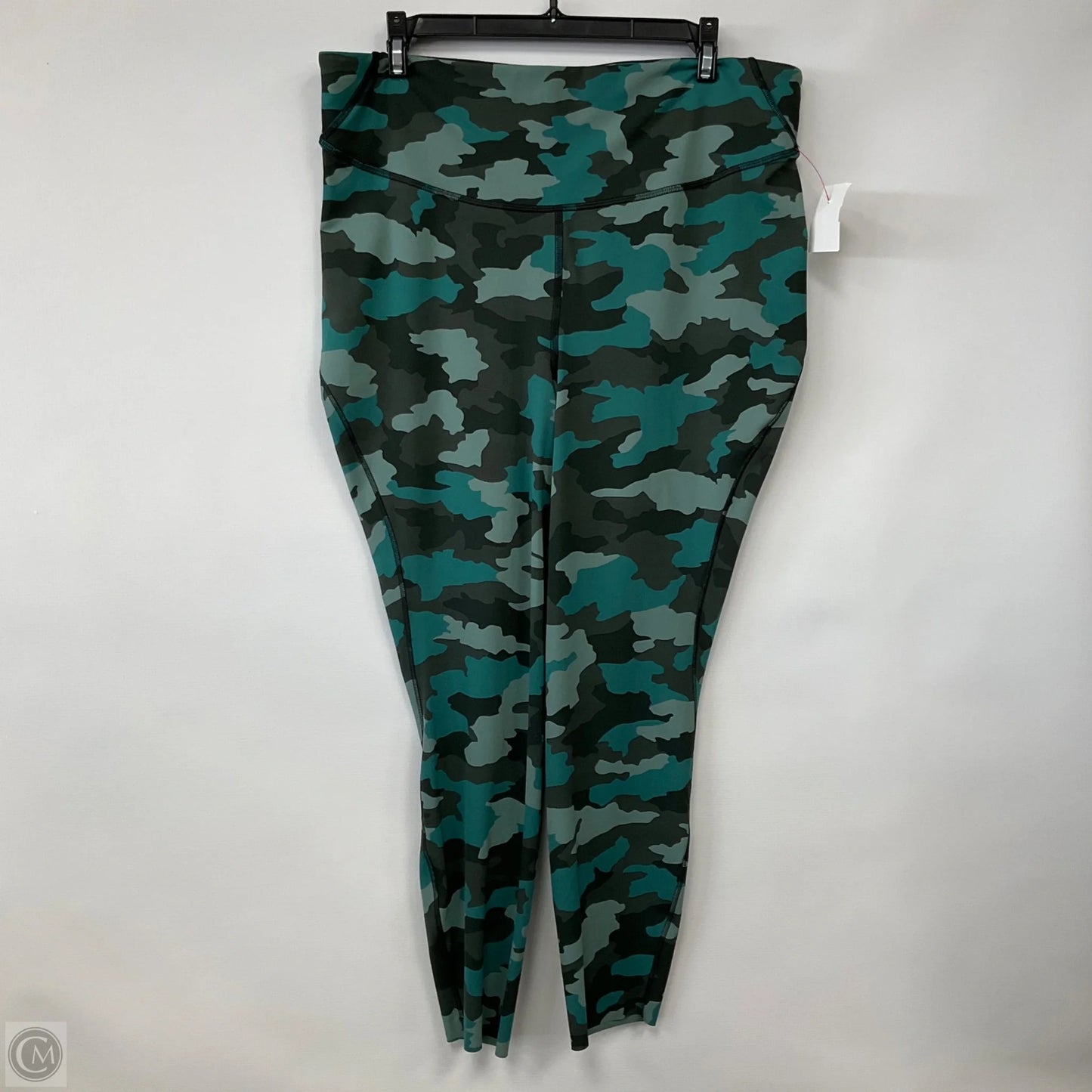 Athletic Leggings By Lululemon In Camouflage Print, Size: 16