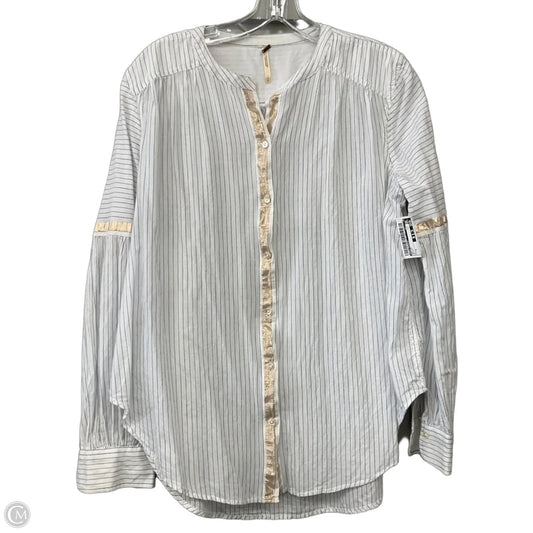 Top Long Sleeve By Free People In White, Size: S
