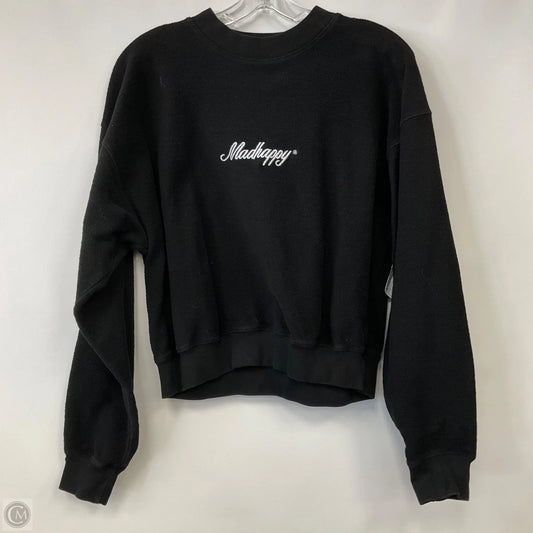 Sweatshirt Crewneck By Madhappy In Black, Size: M