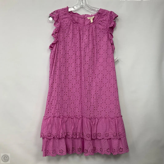 Dress Casual Midi By Matilda Jane In Pink, Size: L