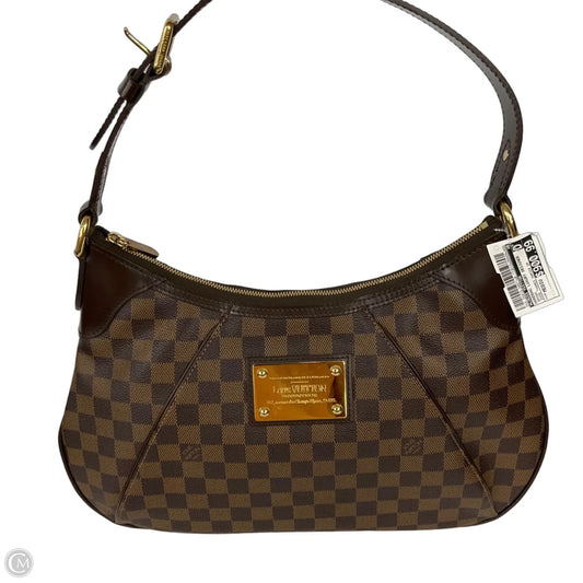 2011 Damier Ebene Thames by Louis Vuitton, Size: Medium