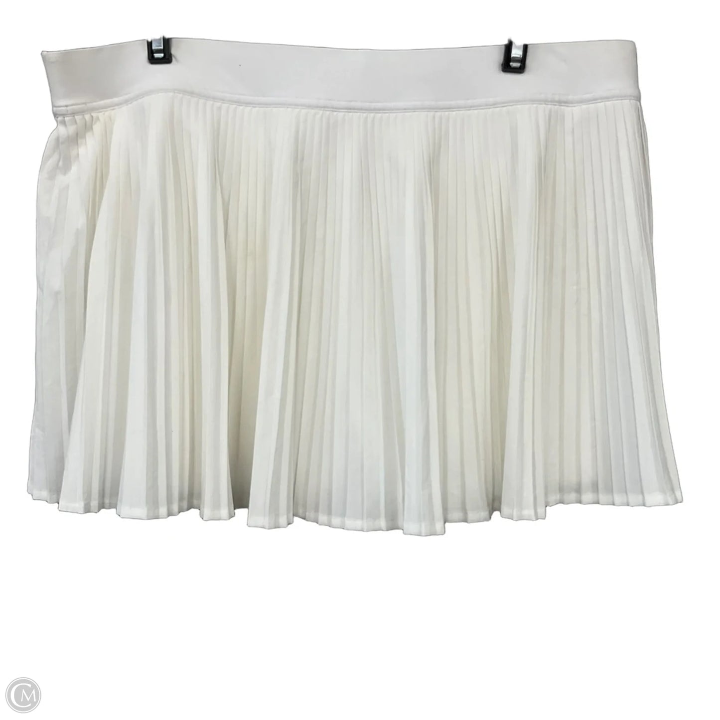 Athletic Skort By Lululemon In White, Size: 14