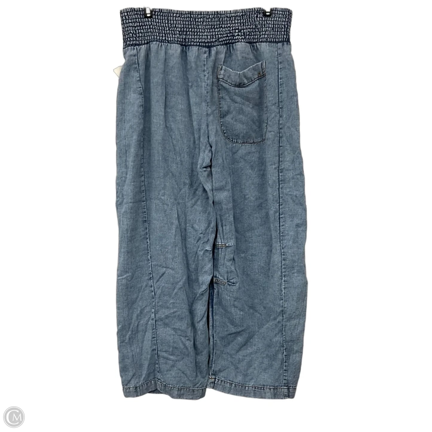 Pants Linen By Pilcro In Blue, Size: S