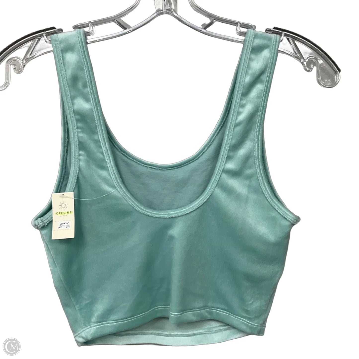 Top Sleeveless Basic By Aerie In Teal, Size: L