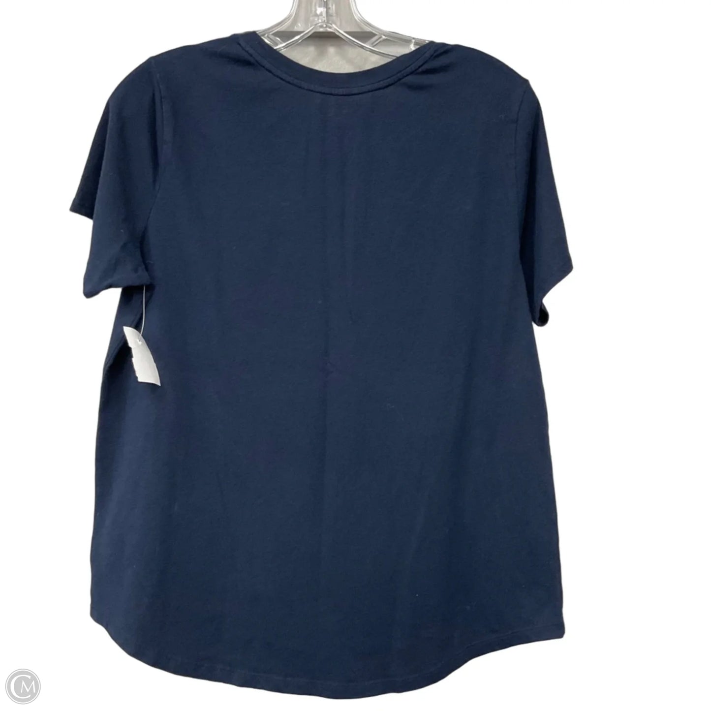 Top Short Sleeve Basic By Old Navy In Navy, Size: L