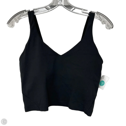 Athletic Tank Top By Lululemon In Black, Size: 10
