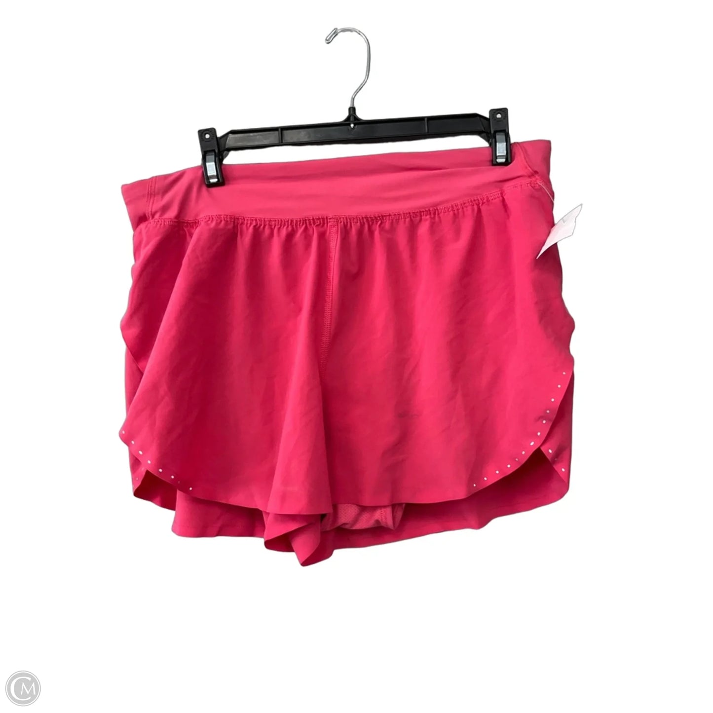 Athletic Shorts By Lululemon In Pink, Size: 8