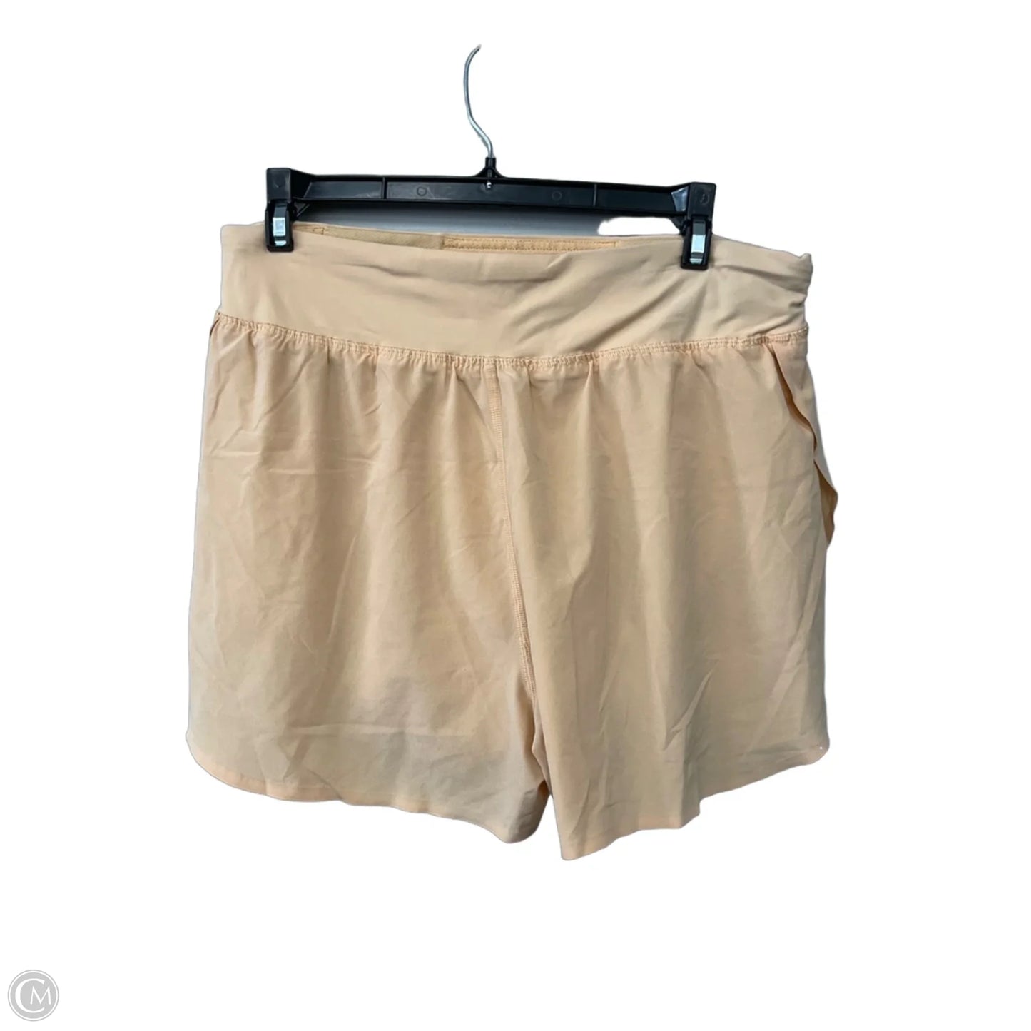 Athletic Shorts By Lululemon In Orange, Size: 8