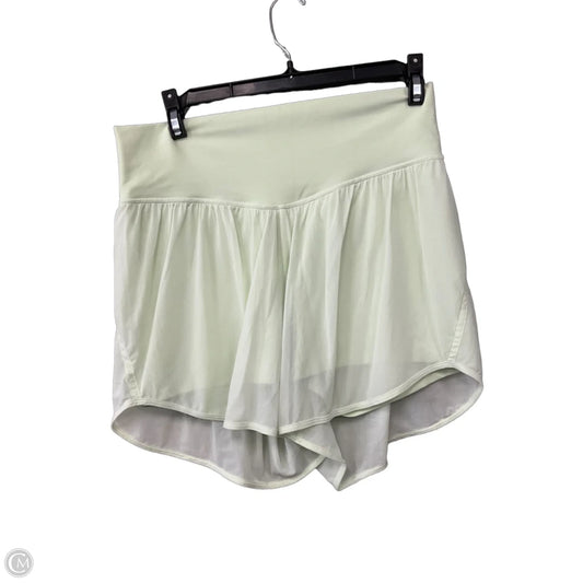 Athletic Shorts By Lululemon In Green, Size: 8