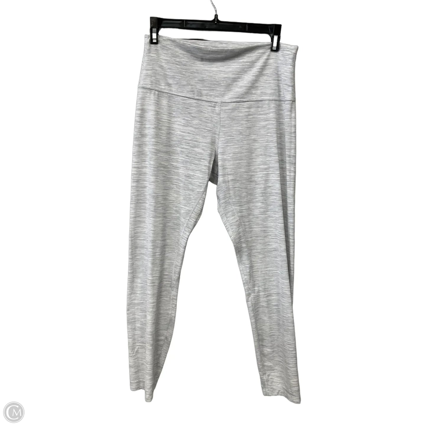 Athletic Leggings By Lululemon In Grey, Size: 10