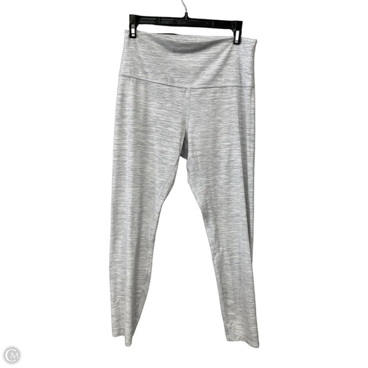 Athletic Leggings By Lululemon In Grey, Size: 10