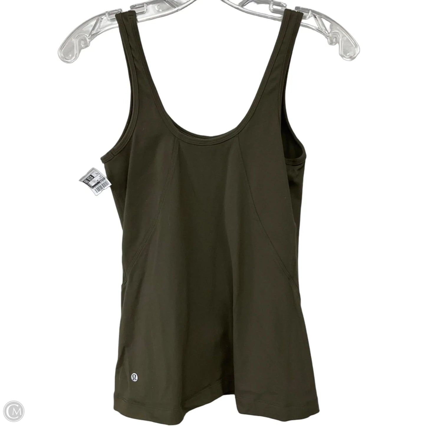 Athletic Tank Top By Lululemon In Green, Size: 6
