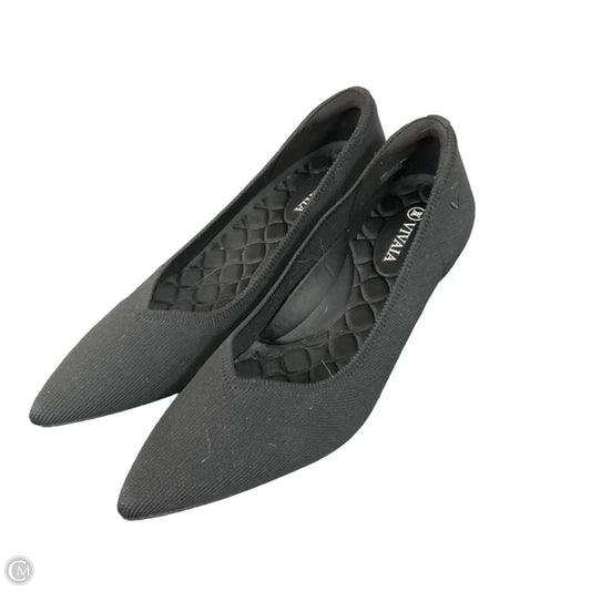 Shoes Heels Kitten By Vivaia In Black, Size: 7.5