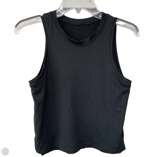 Athletic Tank Top By Lululemon In Black, Size: 8
