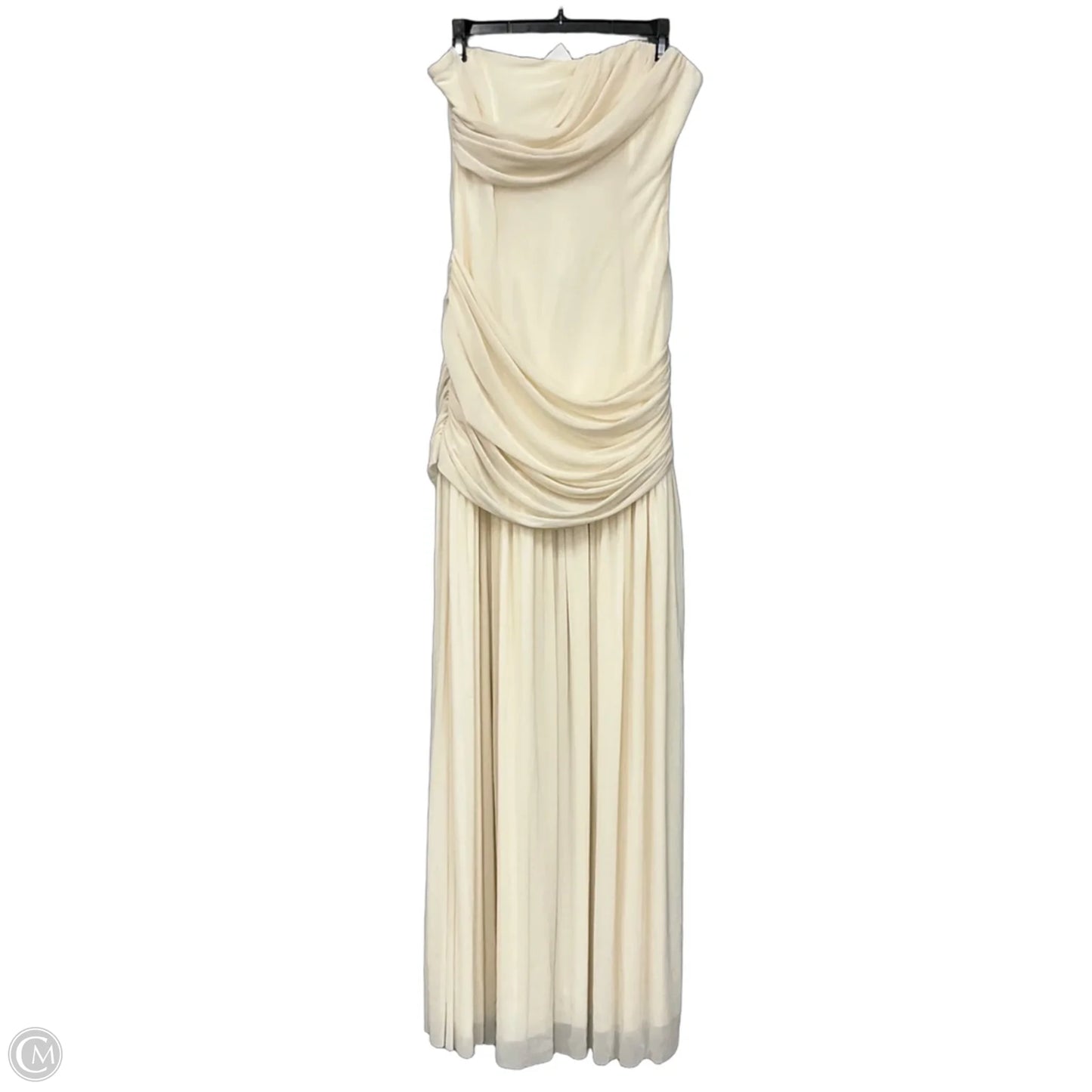 The Ember Wrapped Dress By Misha In Ivory, Size: L
