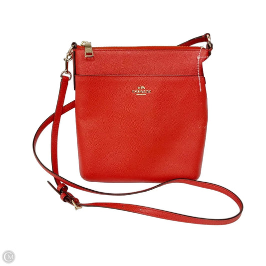 Crossbody Designer By Coach, Size: Small