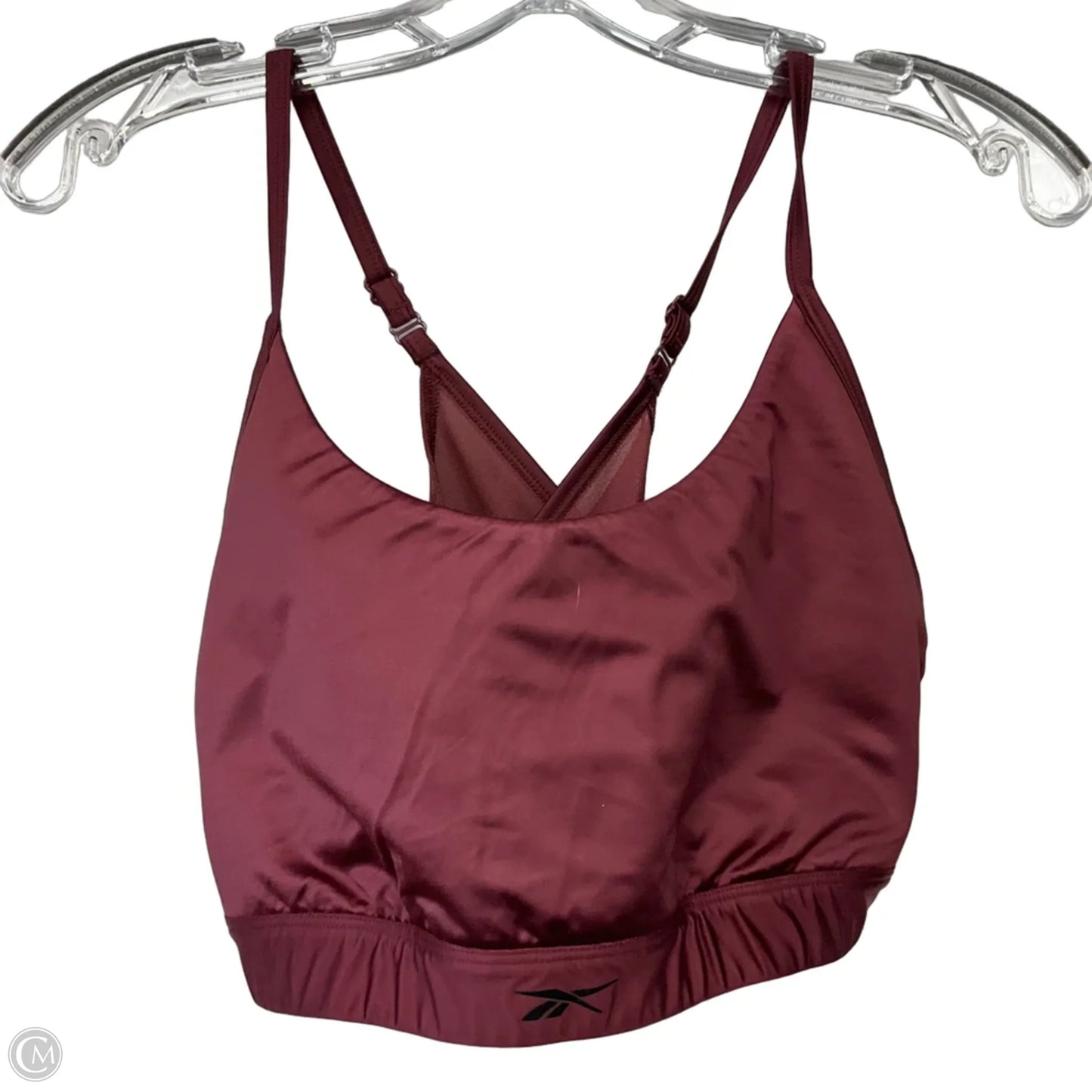 Athletic Bra By Reebok In Red, Size: L