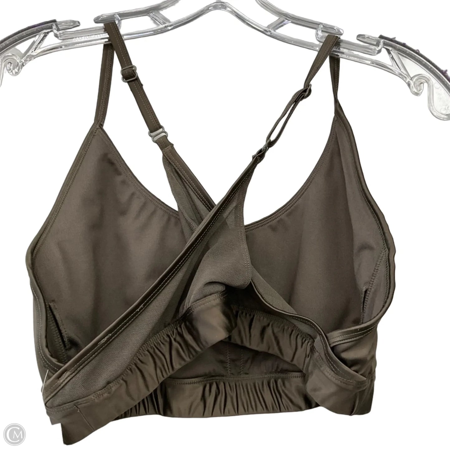 Athletic Bra By Reebok In Green, Size: Xl