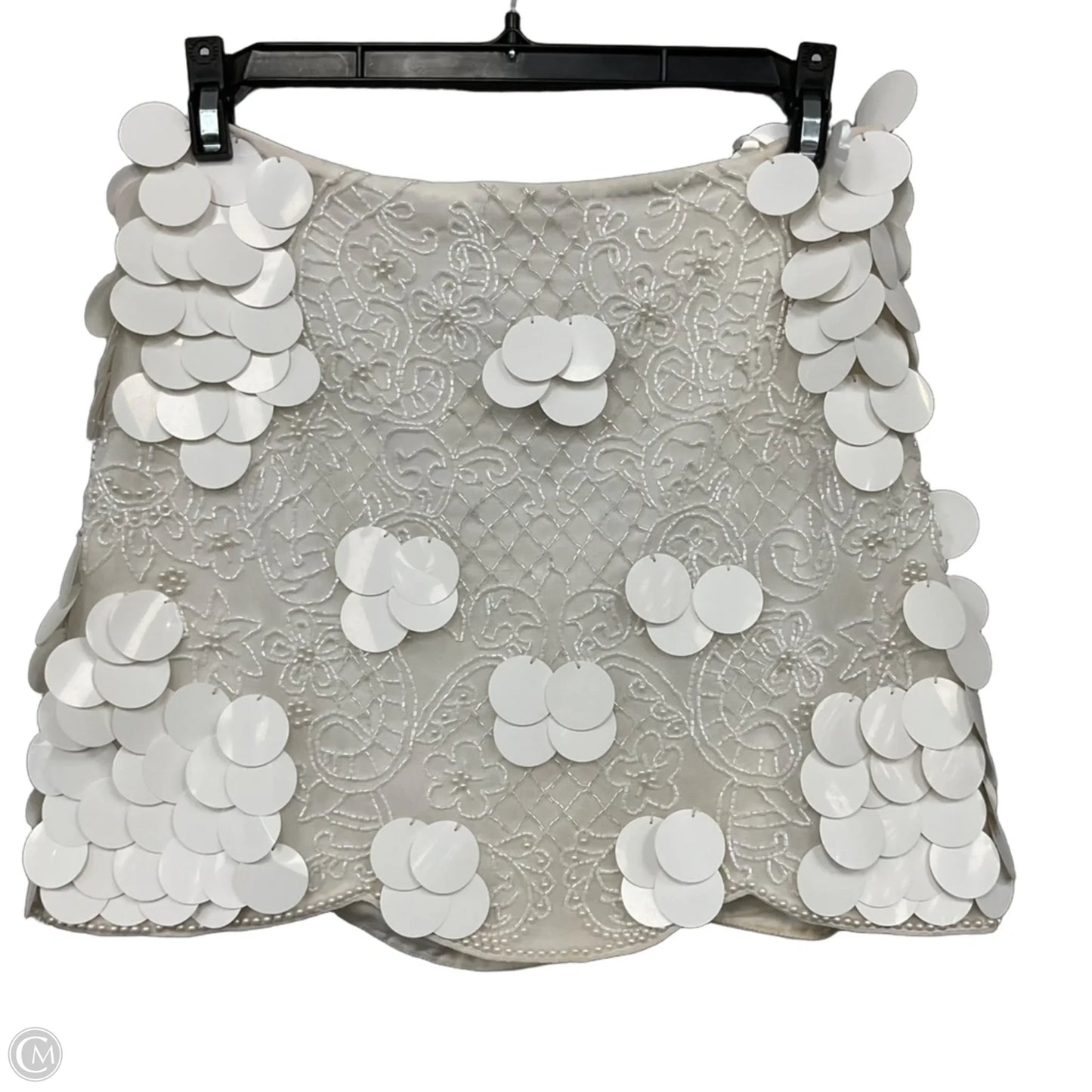 Skirt Mini & Short By Asos In White, Size: 4