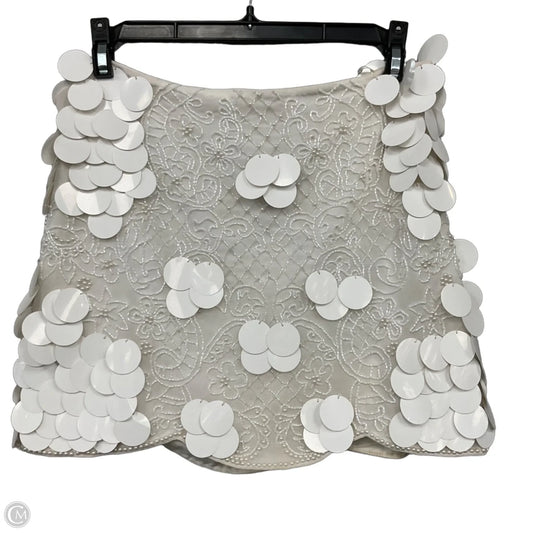 Skirt Mini & Short By Asos In White, Size: 4