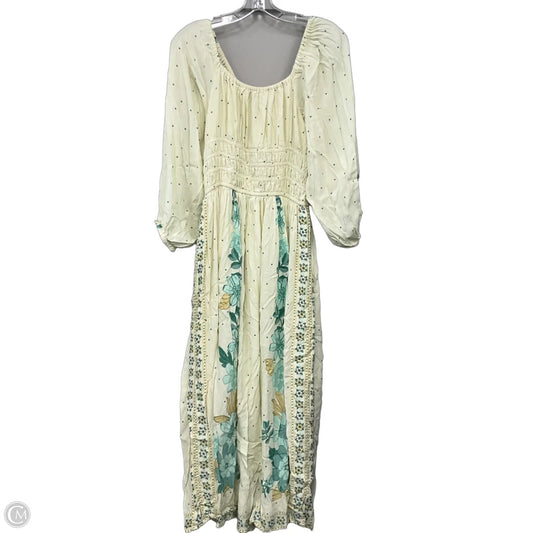 Dress Casual Maxi By Loft In Yellow, Size: M