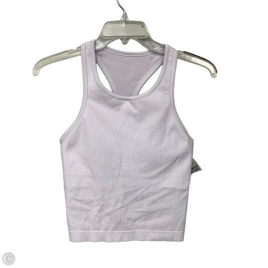 Athletic Tank Top By Lululemon In Purple, Size: 8