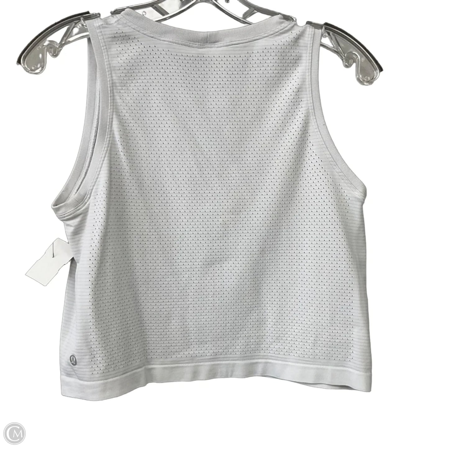 Athletic Tank Top By Lululemon In Grey, Size: 6