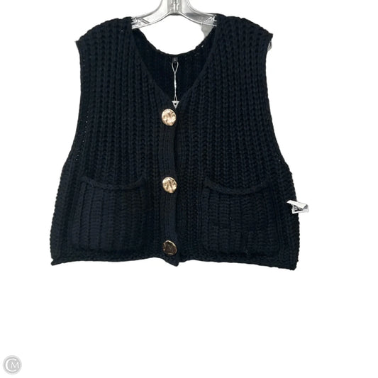 Vest Sweater By Anrabess In Black, Size: L