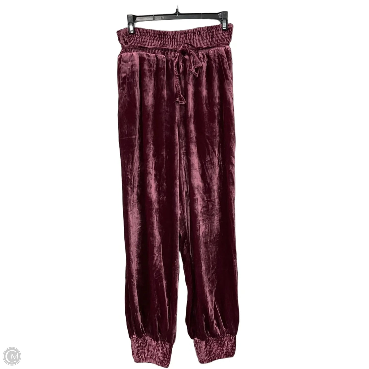 Pants Joggers By Anthropologie In Maroon, Size: S