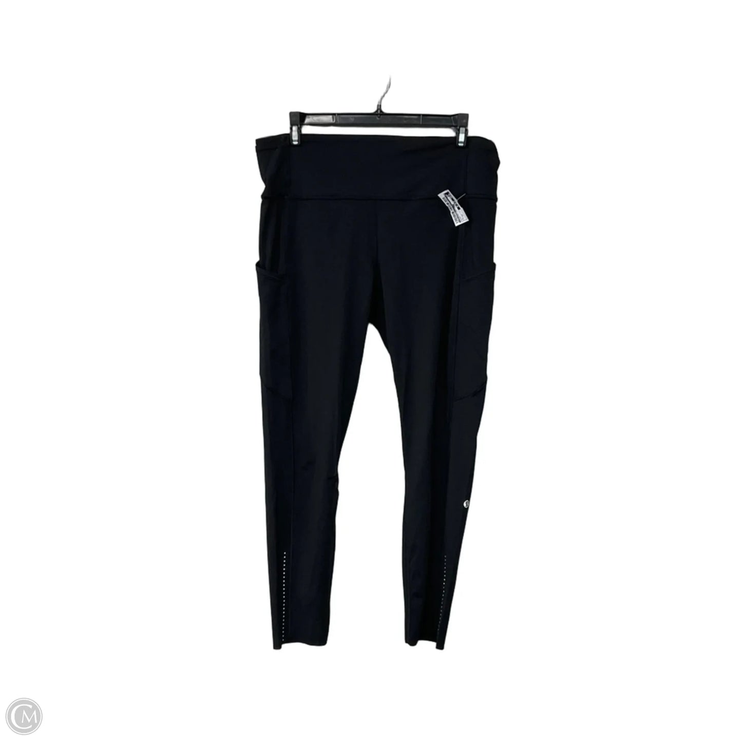 Athletic Leggings By Lululemon In Black, Size: 12