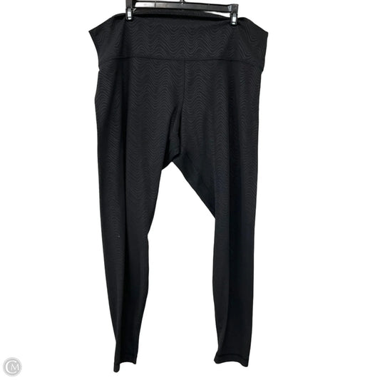 Athletic Leggings By Lululemon In Black, Size: 20