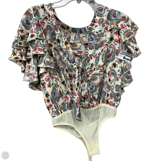 Bodysuit By Free People In Multi-colored, Size: Xs