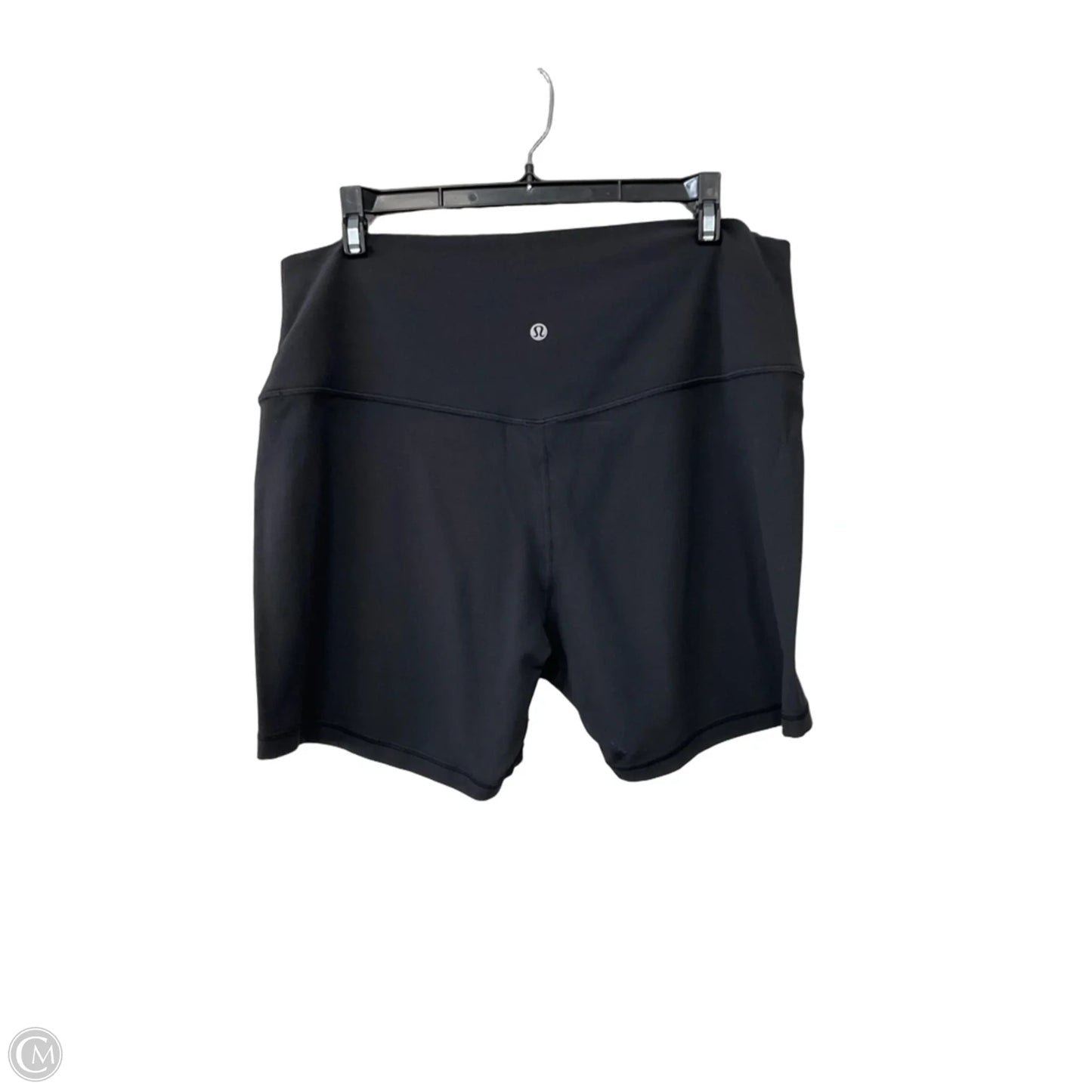 Athletic Shorts By Lululemon In Black, Size: 16