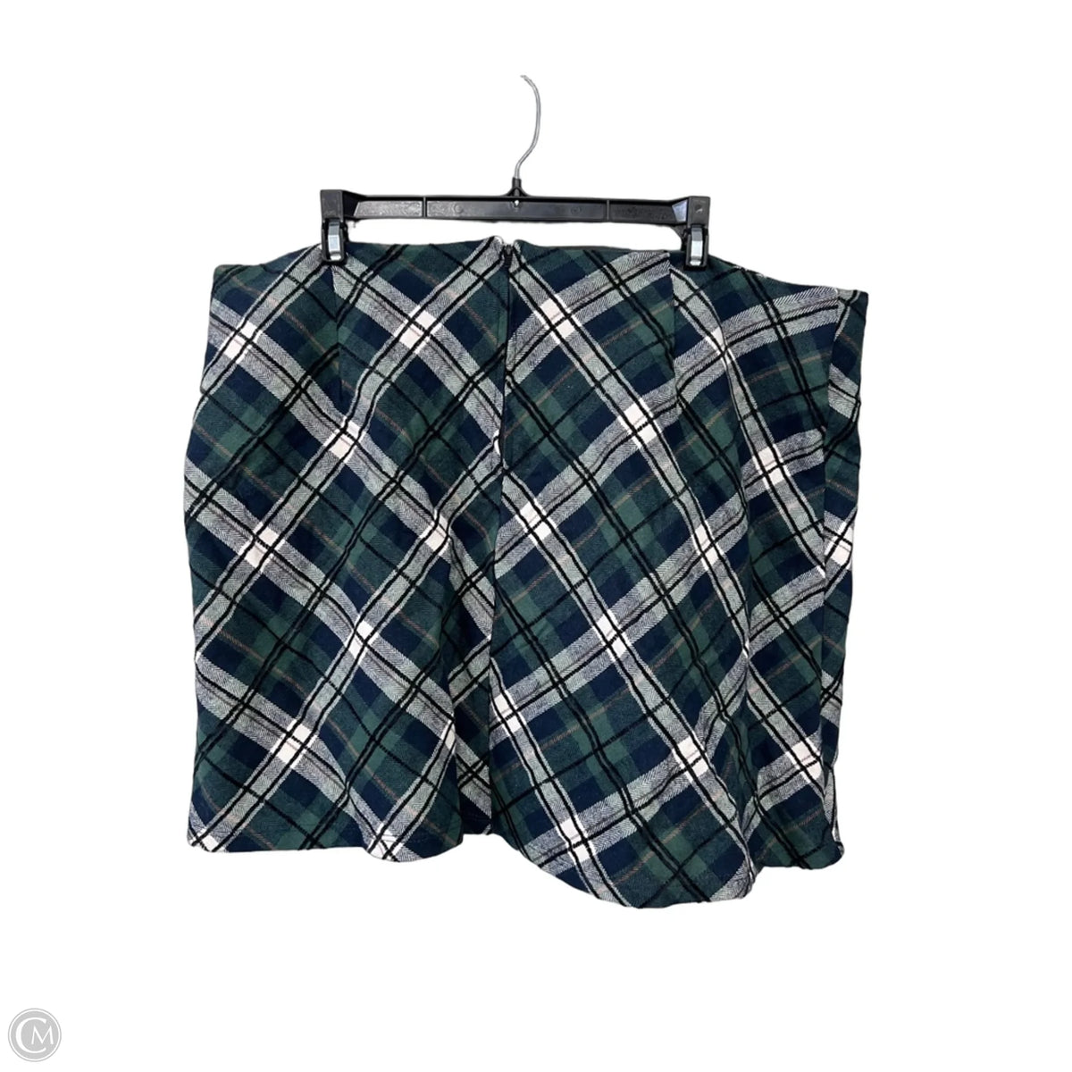 Skirt Mini & Short By Arula In Plaid Pattern, Size: 2x