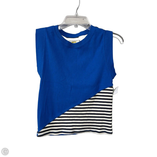 Top Sleeveless By Maeve In Blue, Size: S