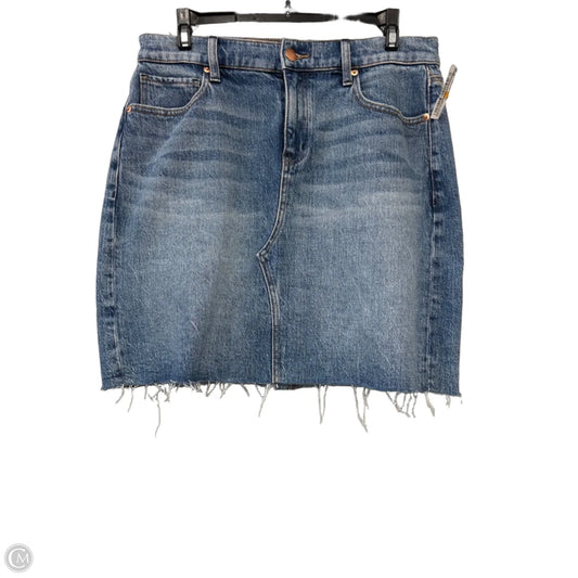 Skirt Mini & Short By Evereve In Blue Denim, Size: 8