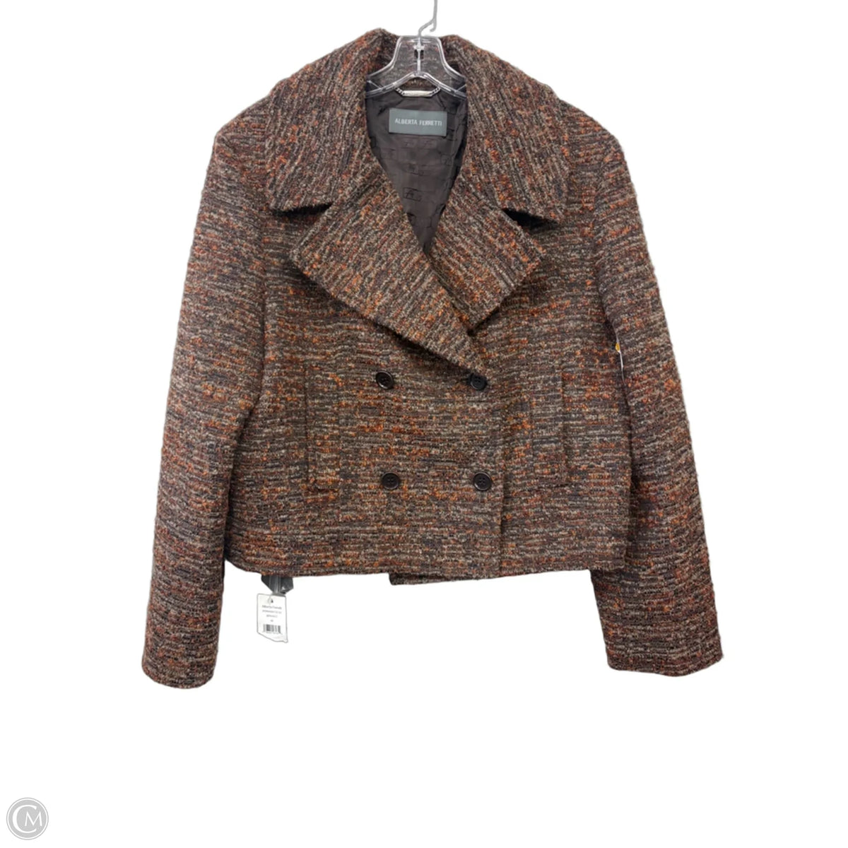 Jacket Other By Cma In Brown & Orange, Size: L