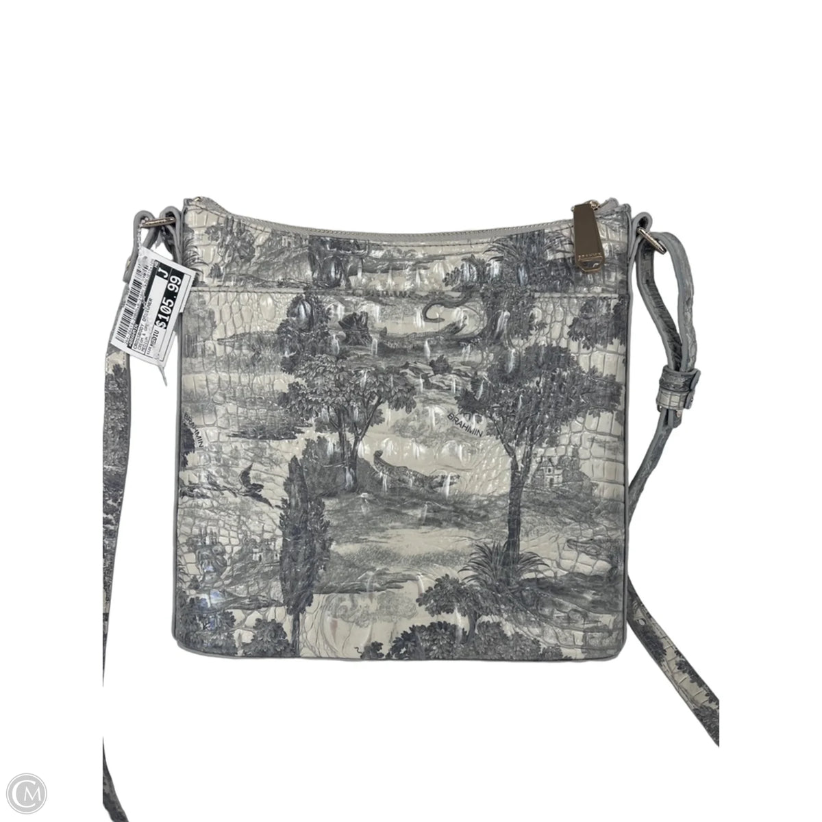 Crossbody Designer By Brahmin, Size: Medium