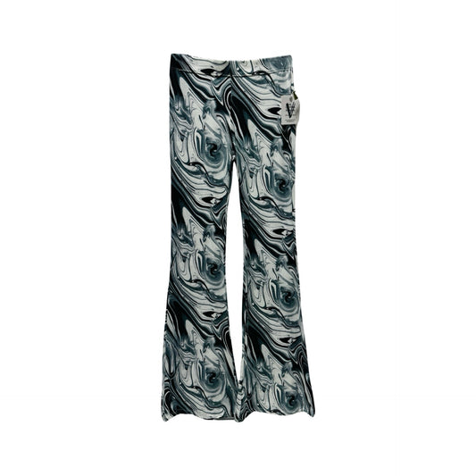 NWT Black & White Multicolored Print Pants Leggings By Vibe  Size: S