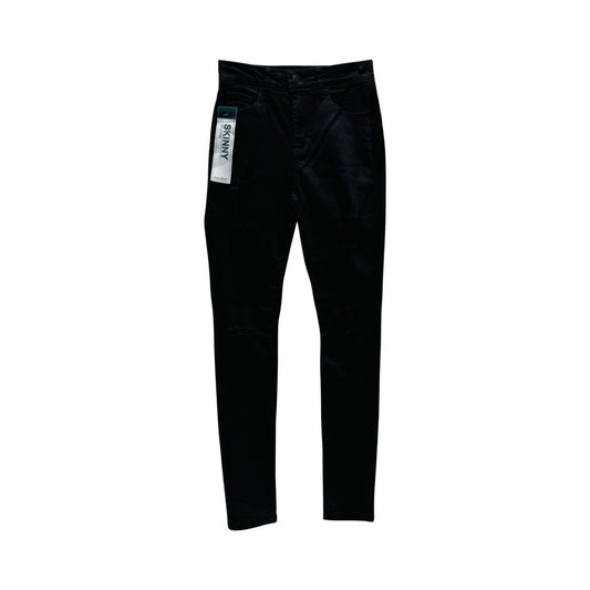 NWT Black Denim Jeans Skinny By Wax Jean  Size: 1