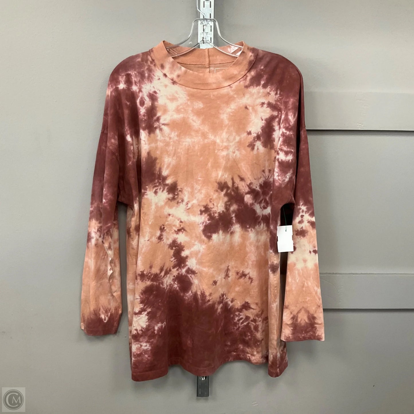 Top Long Sleeve By We The Free In Tie Dye, Size: M