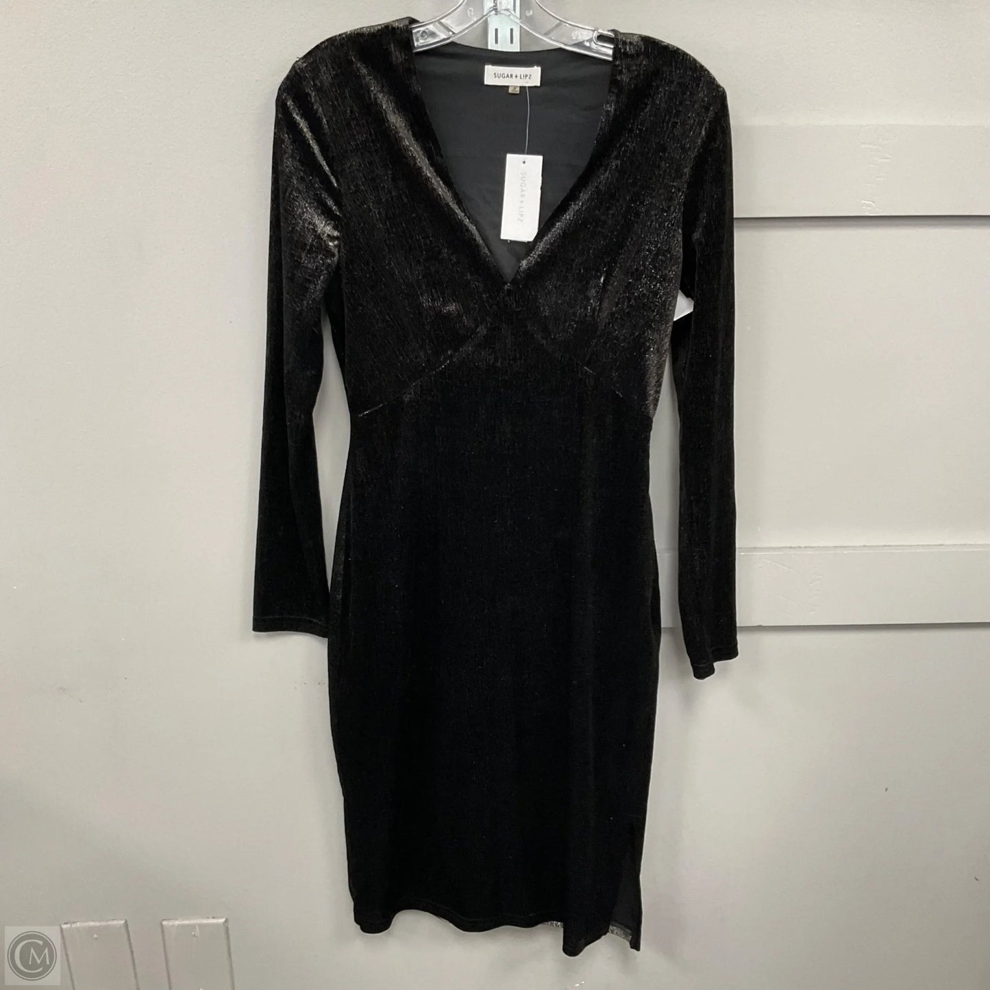 Dress Casual Midi By Sugar Lips In Black, Size: S