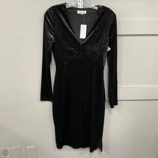 Dress Casual Midi By Sugar Lips In Black, Size: S
