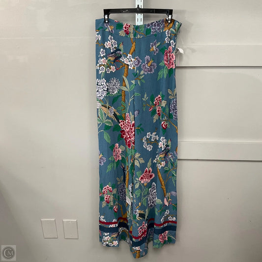 Skirt Maxi By H&m In Floral, Size: 8