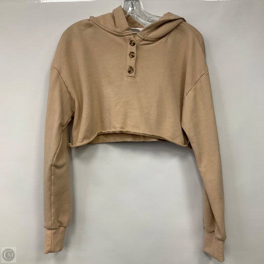 Sweatshirt Hoodie By The Native One In Tan, Size: S