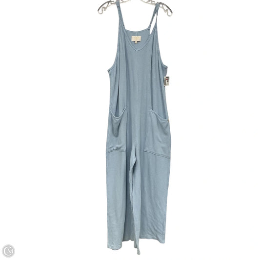Jumpsuit By Simply Southern In Blue, Size: Xl