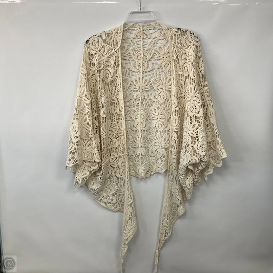 Shawl By Cmf In Cream, Size: Osfm