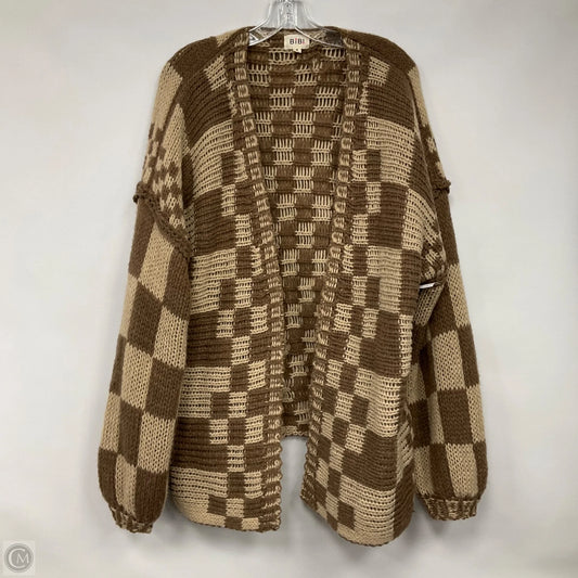 Cardigan By Bibi In Brown, Size: S
