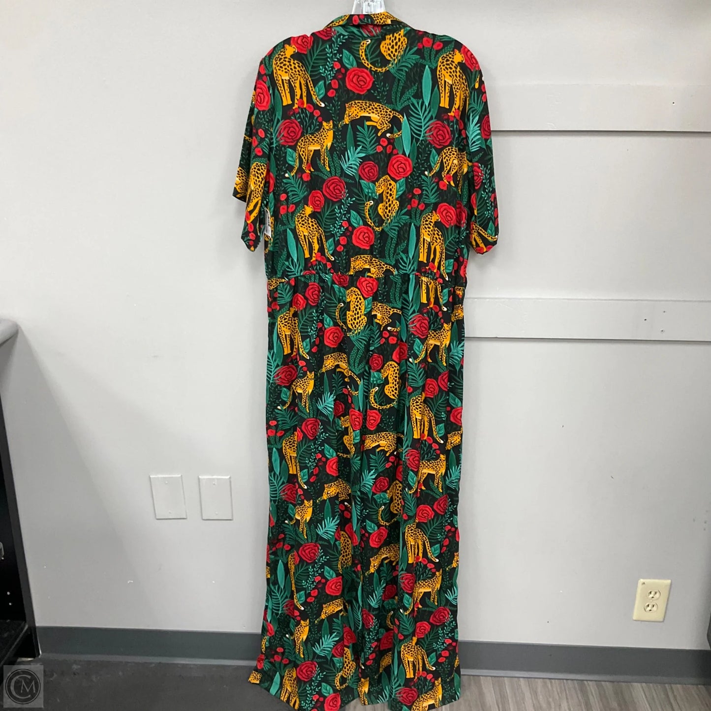 Jumpsuit By Clothes Mentor In Animal Print, Size: 3x
