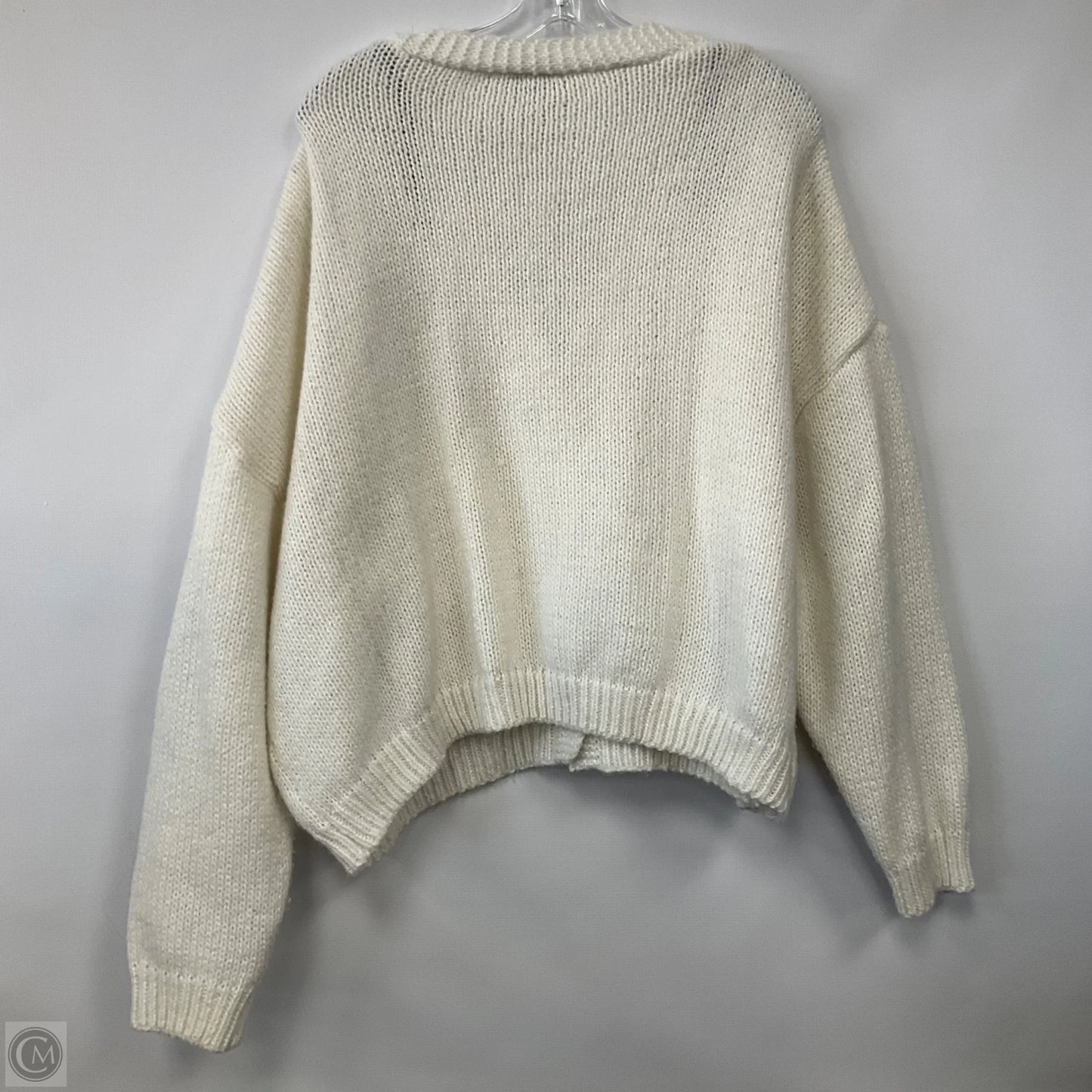 Cardigan By Arula In Cream, Size: 2x